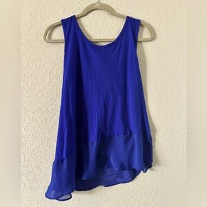 Royal Blue Date Night Top